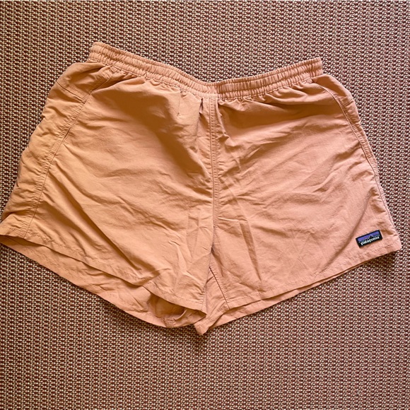 Patagonia Shorts Patagonia Womens Baggies Sz L Melon Poshmark